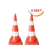 Plastik Yol Dubası 75 Cm Trafik Konisi Duba Trafik Koni Otopark Dubası 2 Adet