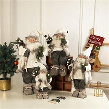 White Santa 37cm