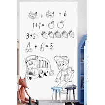 Beyaz Sticker Board Duvara Yapışan Yapışkanlı Yazı Tahtası 1430 Diğer