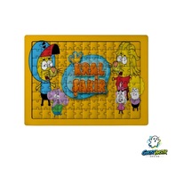 Kral Şakir 99 Parça Ayaklı Puzzle Dekoratif Çocuk Yapbozu 0266