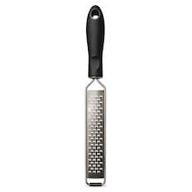 Paslanmaz Çelik Parmesan Limon Rende - Ergonomik Saplı, Bulaşık Makinesinde Yıkanabilir, Zest Siyah