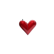 Silvio Monetti Kırmızı Gazlı Kalp Şeklinde Çakmak Smc3031Mr01 Kırmızı
