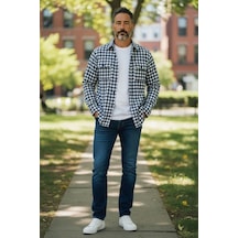 Linen Keten Klasik %100 Cotton Uzun Kollu Terletmeyen Gömlek Beyaz
