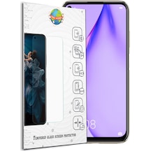 Huawei P40 Lite ile Uyumlu Kırılmaz Temperli Ekran Koruyucu