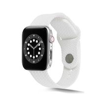 Watch 42mm Krd-37 Uyumlu Zore Kordon-beyaz
