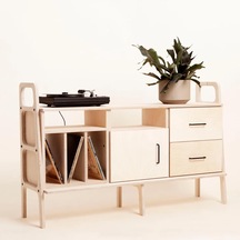 Woodesk Glanz, Ahşap, Dolap Ve Konsol, 140x90, Natural Renk