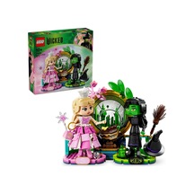 Wicked Elphaba Ve Glinda Figürleri 75682-10 Yaş Ve Üzeri Çocuklar İçin Fantastik Oyuncak Yapım Seti 558 Parça