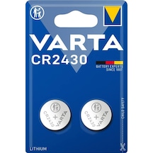 Cr2430 3 Volt Lityum Pil İkili Paket 2,