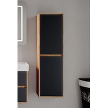 Denko Forever 45 Cm Antrasit Banyo Çamaşır Boy Dolabı Antrasit