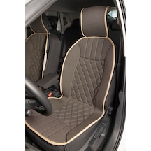 Bmw 3 Serisi 325td Oto Koltuk Minderi Ön 2'li Set Koyu Bej Elegance Serisi