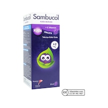 Sambucol Kids Kara Mürver Içeren Takviye Edici Gıda 3 Yaş 20 Ml