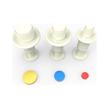 Yuvarlak Mini Enjektör 3Lü Set