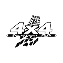 Off Road 4x4 Oto Motor Laptop Duvar Folyo Sticker 20 X 12 Cm