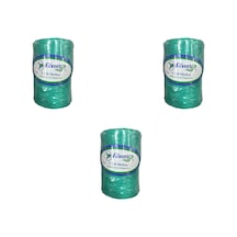 Favori İp 5000 Denye -0.8 Mm- Ambalaj Ve Paket İpi Naylon Burgulu Örgü Çamaşır İpi - Yeşil - 3 Adet