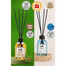Ilgaz Okyanus + Sandal Ağacı Bambu Çubuklu Ortam Kokusu 2 x 110 ML