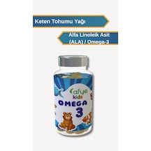 Afye Kids Güçlendirilmiş Şeker Omega-3 Arı Sütü 50 Ayıcık