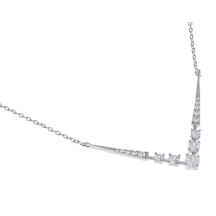 Kadın Üçgen Model Gümüş Kolye