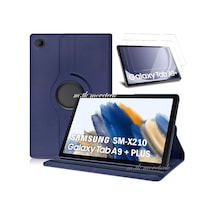 Galaxy Tab A9 Plus 11" Uyumlu Kılıf Zırh Ve Ekran Koruyucu Set