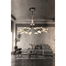 Eray Aydınlatma 86417-8 Sarı Led Avize Sarı - Siyah