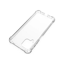 Samsung Galaxy Uyumlu M32 Kılıf Köşe Korumalı Şeffaf Jelly Premium Silikon Kapak Şeffaf