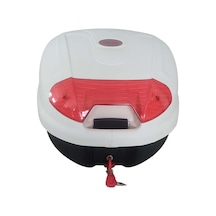 ARWİÇ 32 LT MOTORSİKLET ARKA ÇANTASI BEYAZ