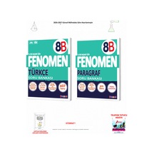 Fenomen 8. Sınıf Türkçe B Ve Paragraf B Seti
