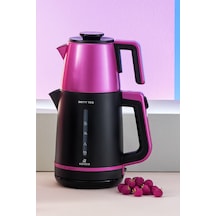 Karaca Berry Tea XL 2in1 Çelik Demlikli Çay Makinesi ve Kettle