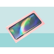 Tkgz  Samsung Uyumlu Galaxy A50 A505 Arka Kapak Batarya Kapağı - Siyah Çok Renkli