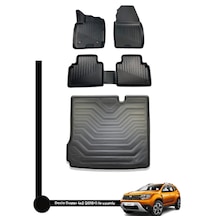 Dacia Duster 4x2 2018+ 3d Oto Paspas Ve Bagaj Havuzu İkili Set