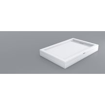 Shower 75x130 Drop Dikdörtgen Panelli Duş Teknesi