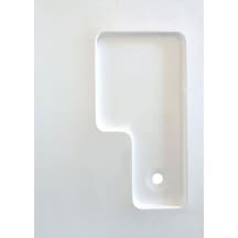 Shuıvan Karavan Banyo Duş Teknesi 120x90cm - Beyaz-1788