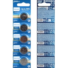 Philips Cr2032 3v Lityum Mini Düğme Para Pil Blister 5'lı Paket