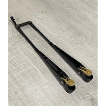 SİLECEK KOLU ÇİFTLİ ANA KOL+YARDIMCI KOL GRUBU (KANCALI-BRAKETLİ-FISKİYELİ) (KONİK FREZE) 350 MM