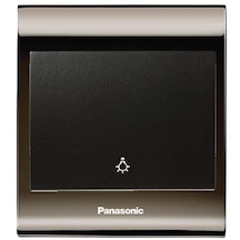Viko Panasonic Thea Blu Light Anahtar, Çerçeve Una+füme, Kapak Si