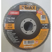 Dmax Flap Disk 115 X 22 Mm - A60 Kum Zımpara