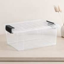 Şeffaf Kilitli Saklama Kutusu 34 L 361x526x236 Mm Diğer