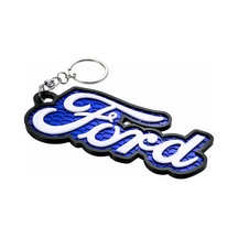 Ford Logolu 3d Baskı Anahtarlık Dayanıklı Plastik Tasarım, Araç Tutkunlarına Özel Şık Anahtarlık