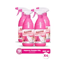 650 Ml Pembe Güç Leke Çıkarıcı Sprey Konsantre Formül İle Etkili Temizlik X4