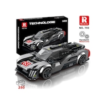 Reobrix Technic 793 Peugeot 9x8 Spor Araba Yaratıcı Yapı Blok Seti Building Blocks - 280 Parça