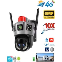O-kam 6010 Wifi Solar 10x Optik Zoom Kamera