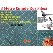 Kuş Önleme Filesi, 3 Metre Eninde, Kuş Filesi (295886843)