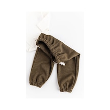 Babymod Bebe Yakalı Kendinden Desenli Kız Bebek/çocuk Pantolonlu Takım 001