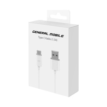 General Mobile Type-C Kablo 1M