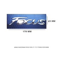 Focus Bagaj Yazısı Arma Yapıştırma 2011-2017 17cmx2.5cm