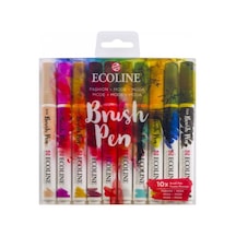Talens Ecoline Brush Pen 10Lu Set Stilist 9808