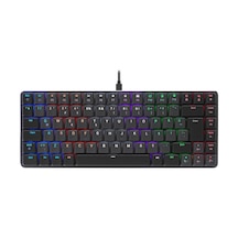 Rampage Granıte Siyah/gri Red Switch Klavye