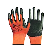 Bay-tec Zebra Eldiven 1/2 9 Turuncu-siyah Yeşil