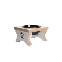 Realwood Seramik Kaseli Tekli Büyük Irk Köpek Su Mama Standı