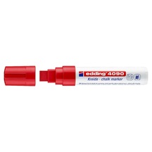 Edding 4090-02 Likit Tebeşir Kalemi Kırmızı