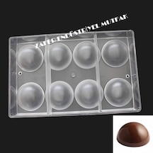 Polikarbon Çikolata Kalıbı, Küre 40 gr. Zem
